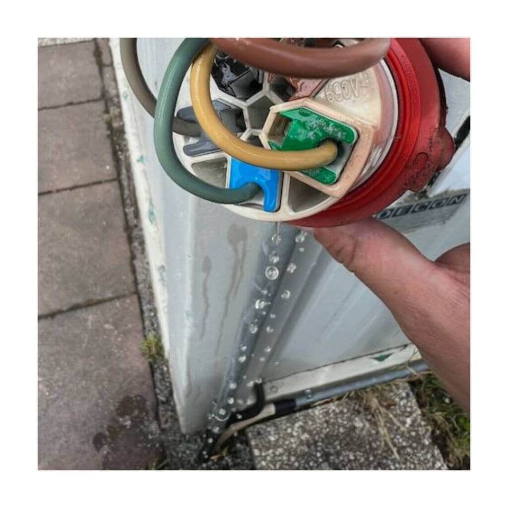 Was wird beim E-CHECK gemacht? Hier: Schutzartverstoß – Fehlerrisiko! E-CHECK Pflicht für Gewerbe.